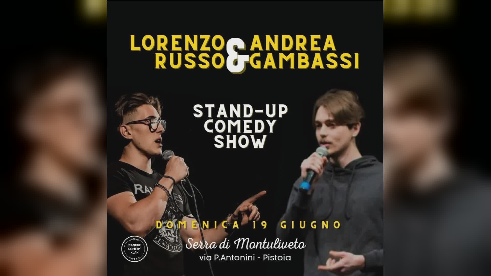 Stand Up Comedy arriva a Montuliveto.