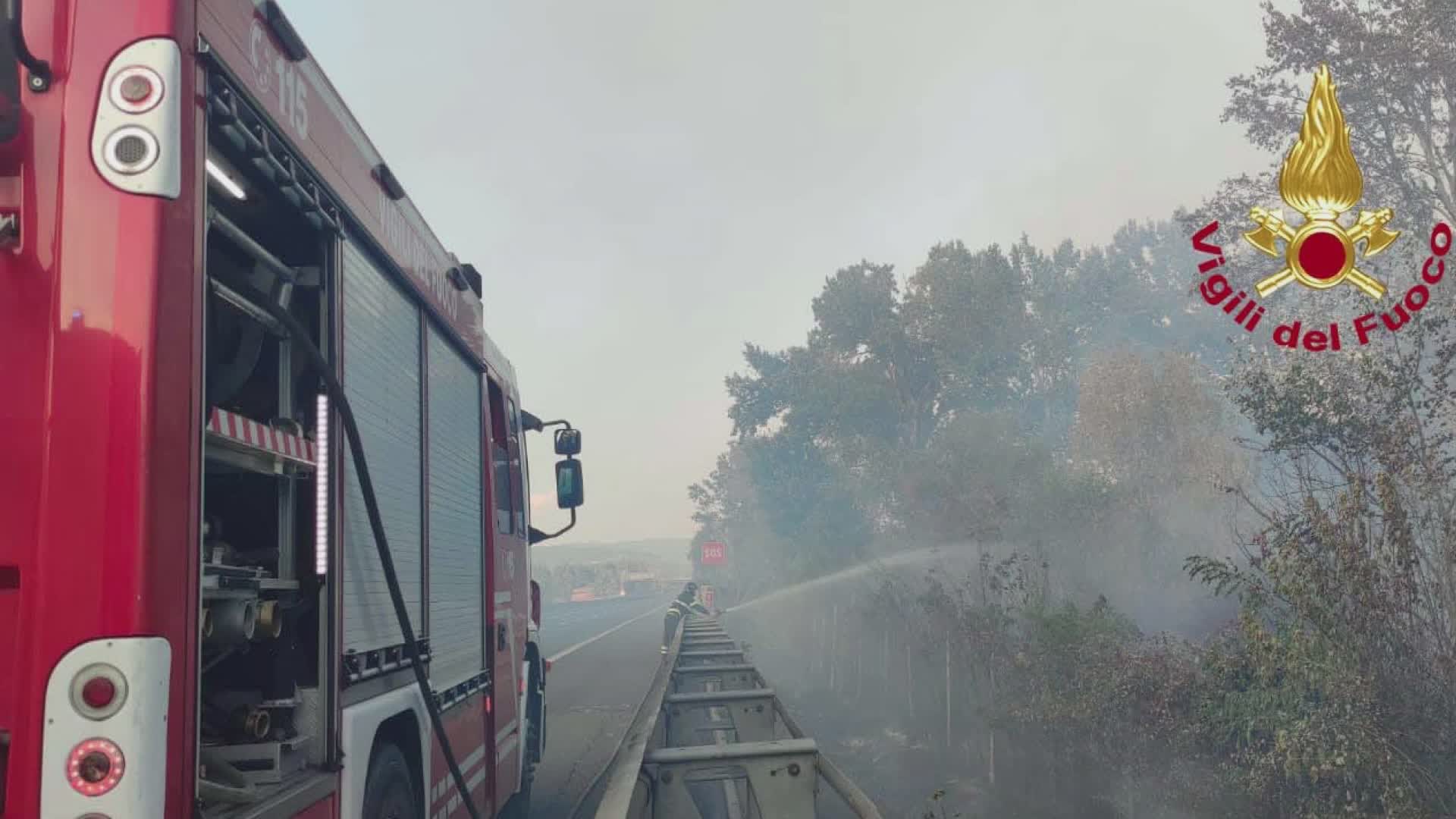 Altopascio (Lu): incendio in Sibolla