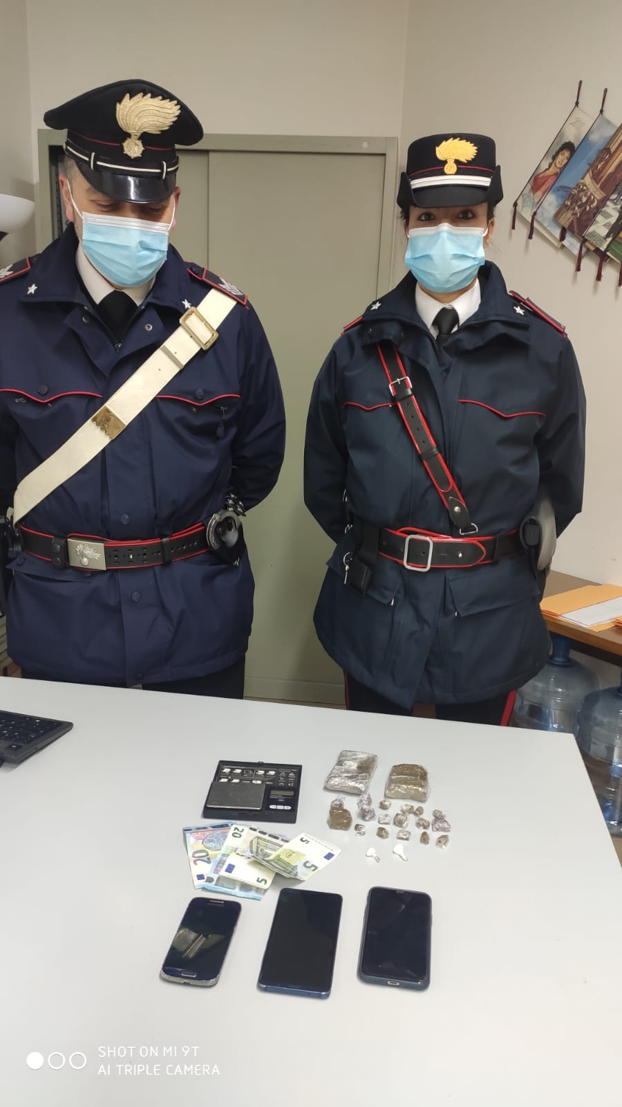 Cronaca, Montecatini: arresti per droga